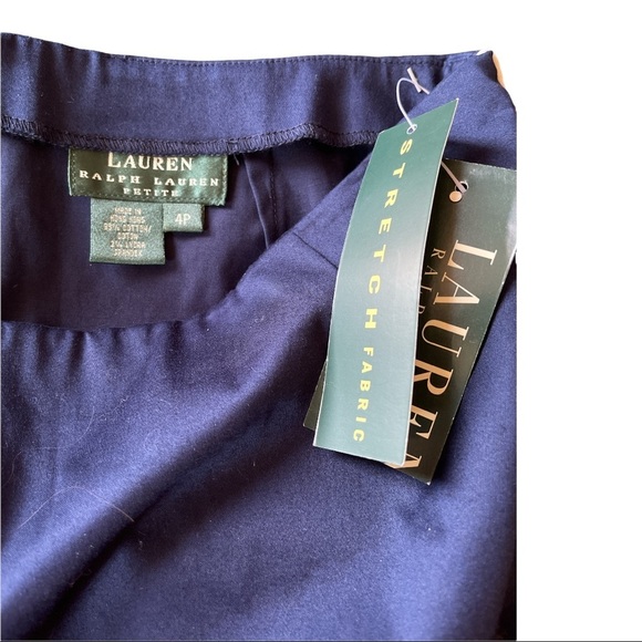 Ralph Lauren NWT Navy blue and white stripe skirt - Picture 3 of 3